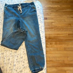 Denim Joggers